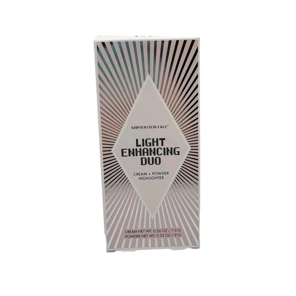 Kristofer Buckle Light Enhancing Duo Cream & Powder Highlighter NIP